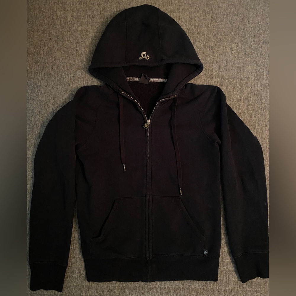 Black Aritzia Zip Up Hoodie
